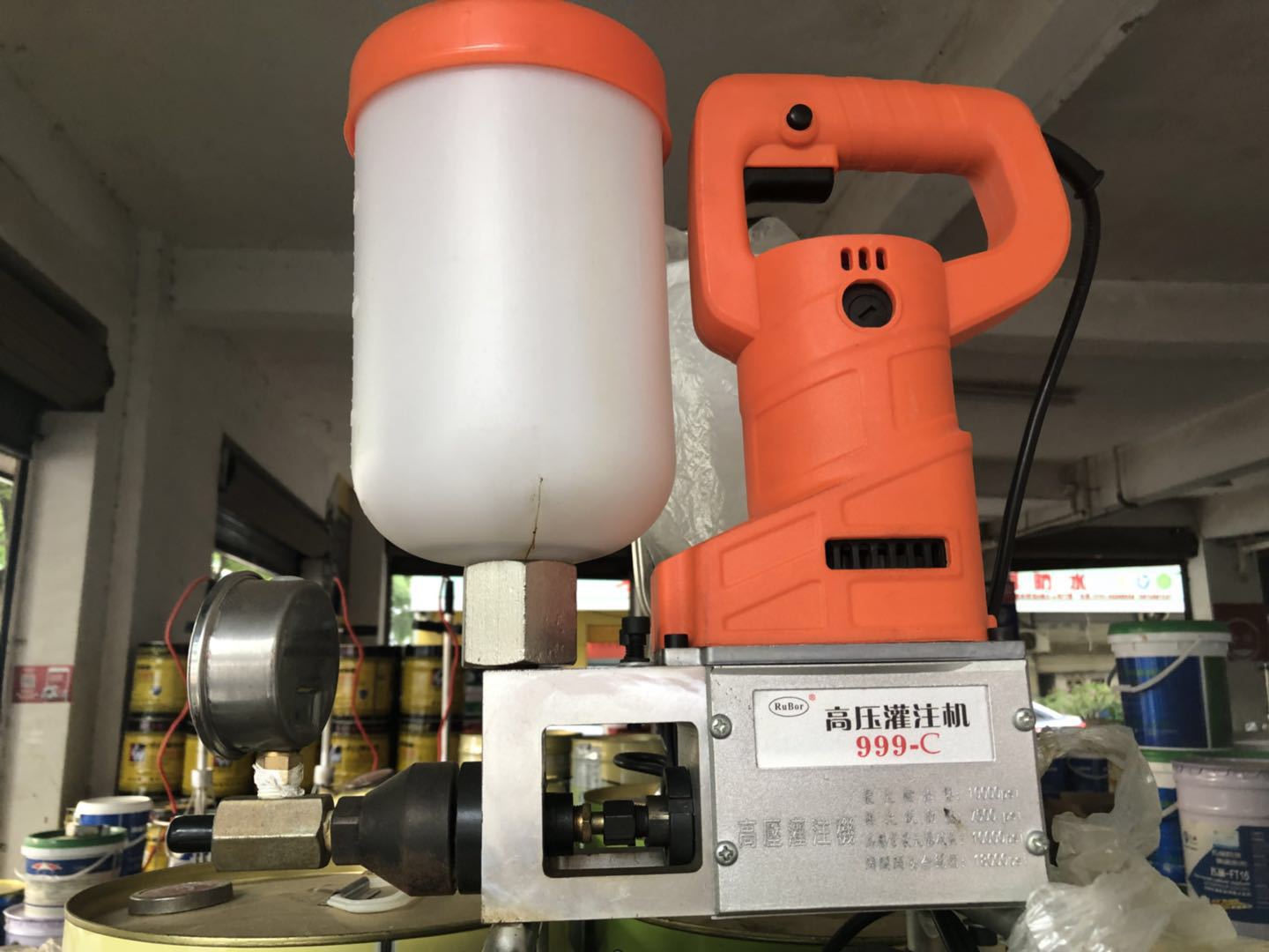 供应 上海路宝r-818高压灌注机 堵漏灌浆机 防水补漏发泡灌注机