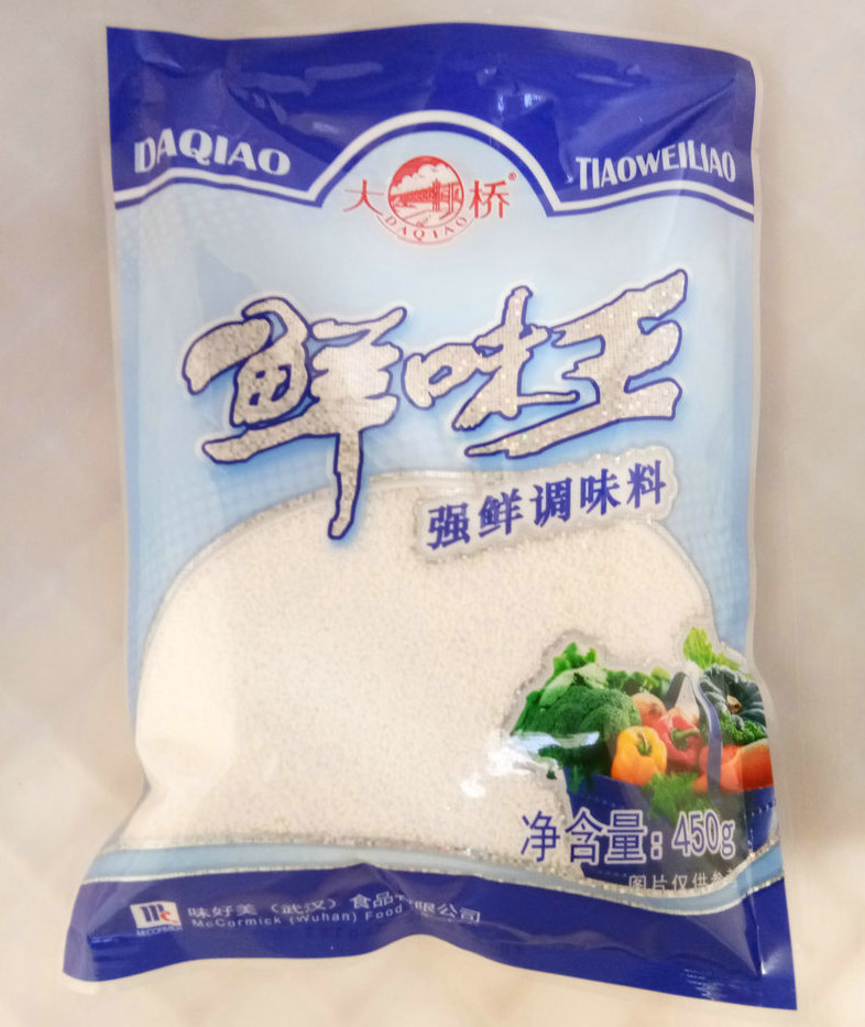 大桥鲜味王450g*20袋 3倍于味精的鲜度 米线调料调味品批发