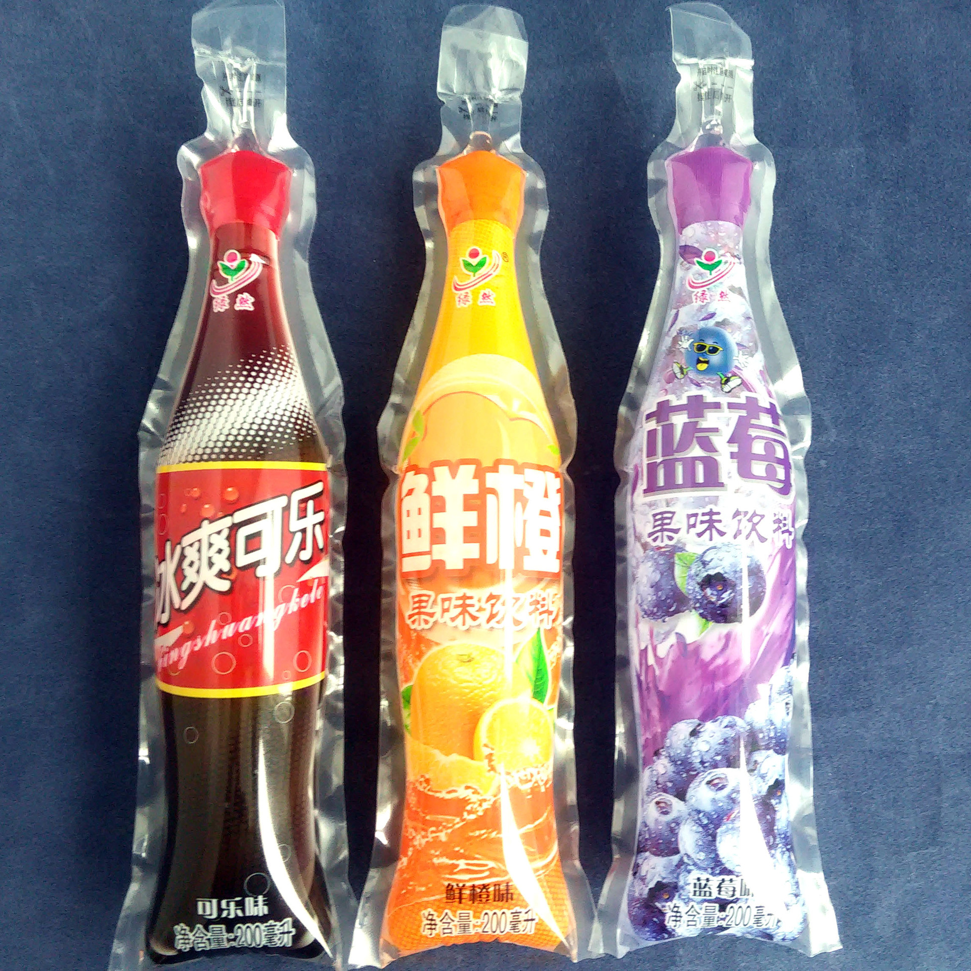 100ml玉米形状外贸出口饮料袋子