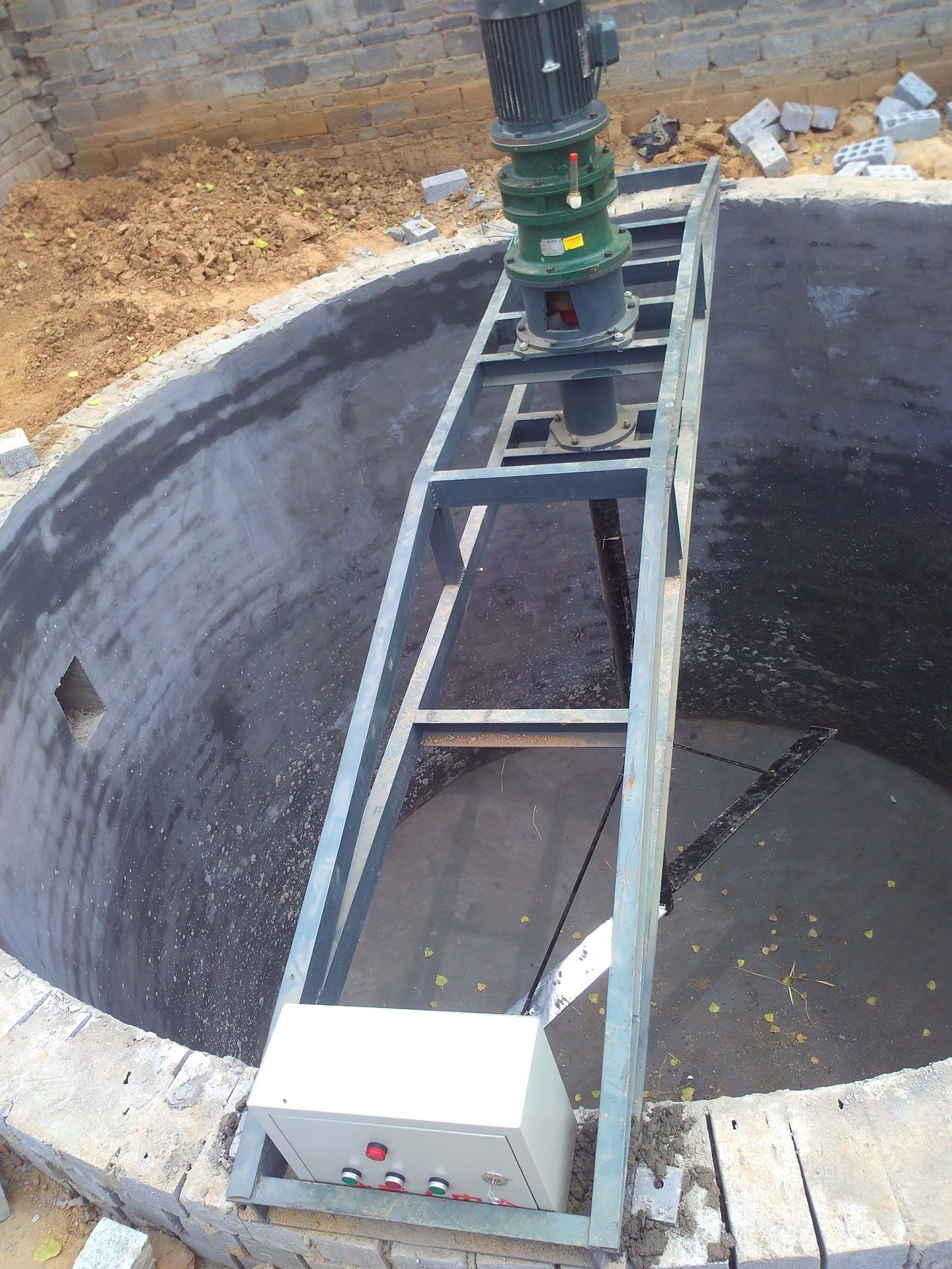 厂家销售光华牌养殖场污水搅拌机 粪便搅拌器环保型号定制