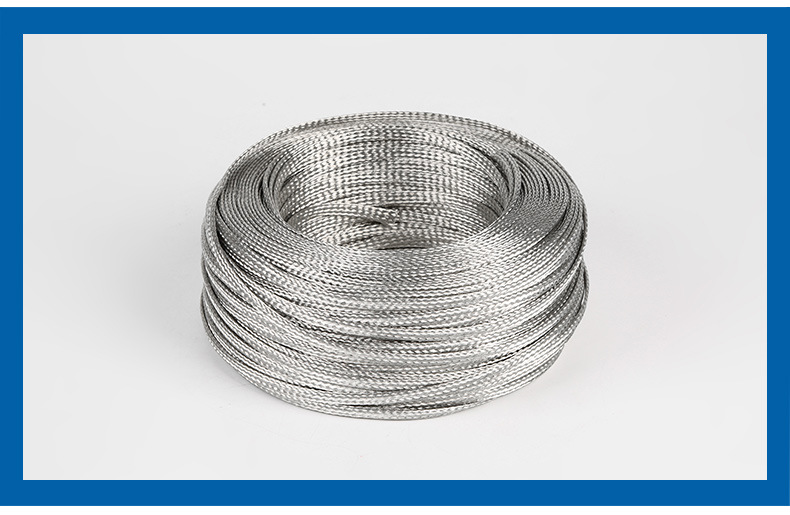 厂家直销 镀锡编织带 t2紫铜网状扁线 导电桥架软连接