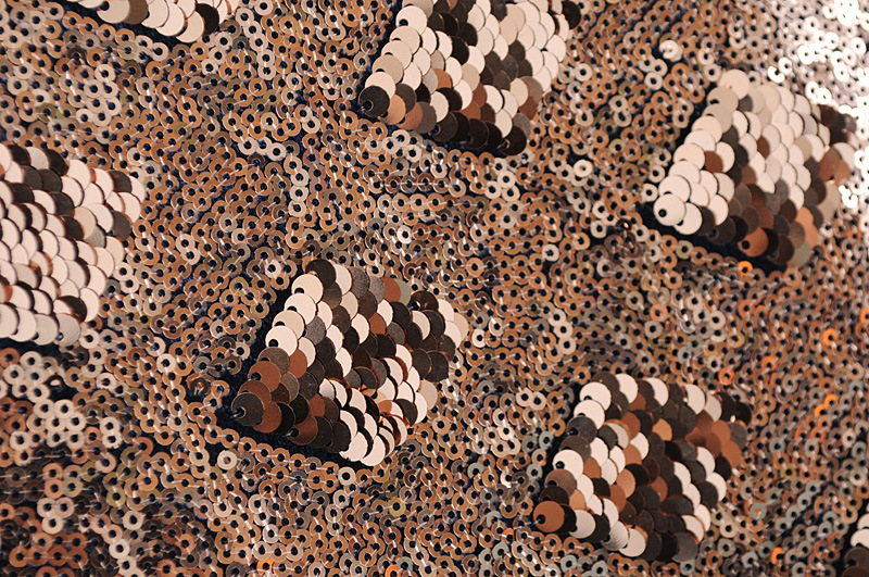 2018跨境女装重工加密菱形亮片吊带连衣裙