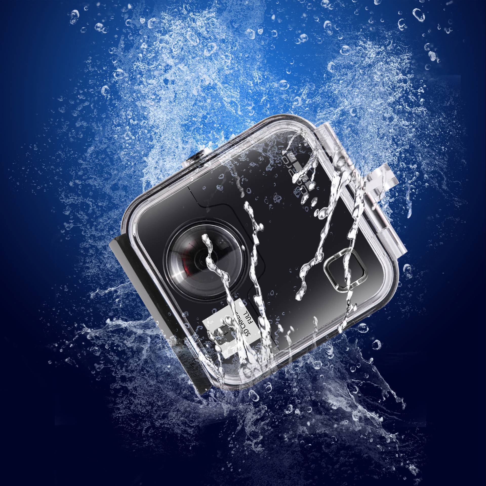 适用于 gopro fusion防水防摔保护壳 全景vr相机潜水保护壳 adk