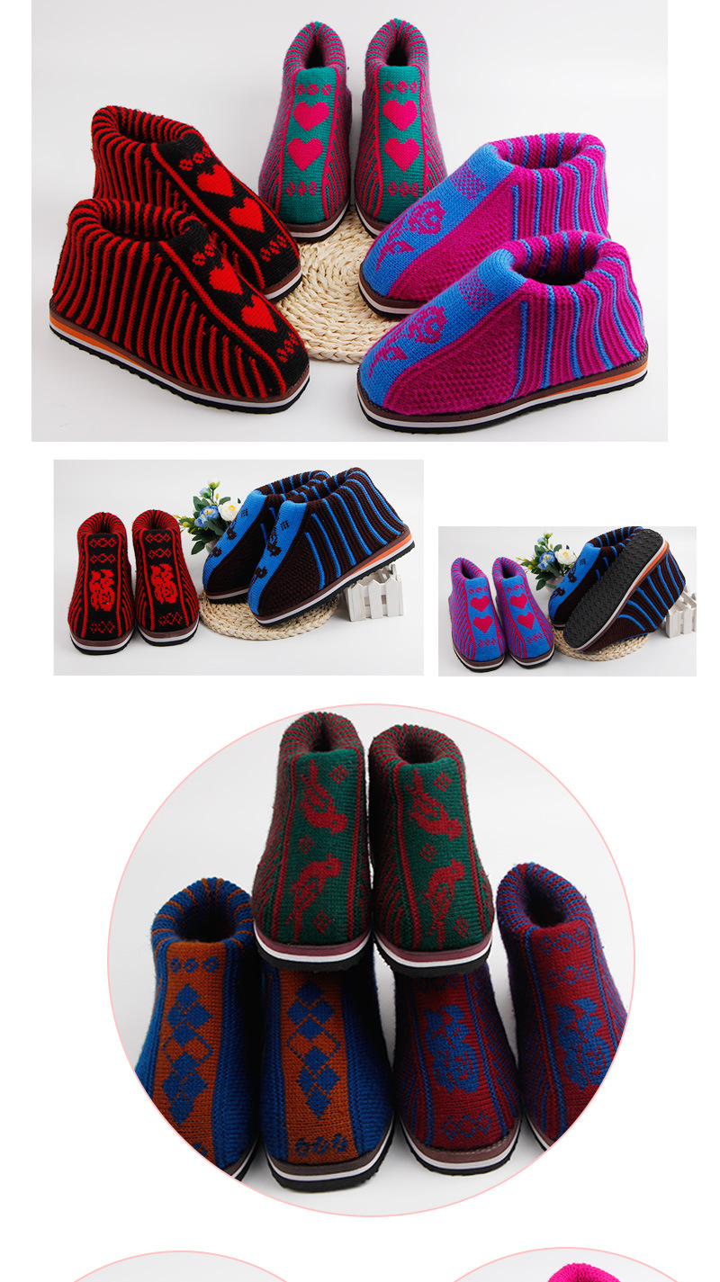 36-40码为女性码,毛线颜色会稍艳丽,42-46为男性码,毛线颜色会稍暗.