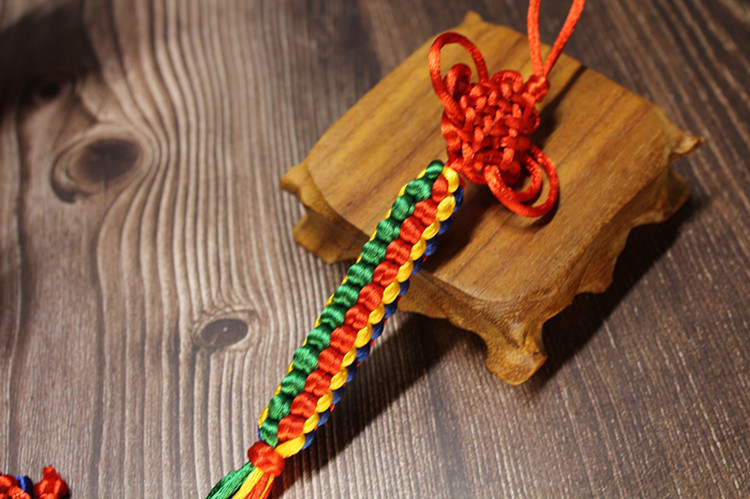 藏式金刚结车挂佛教用品手工中国结玉米结金刚结批发