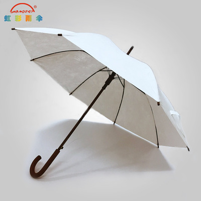 厂家供应木制特卫强杜邦纸雨伞印制llogo杜邦授权认证创意牛皮纸