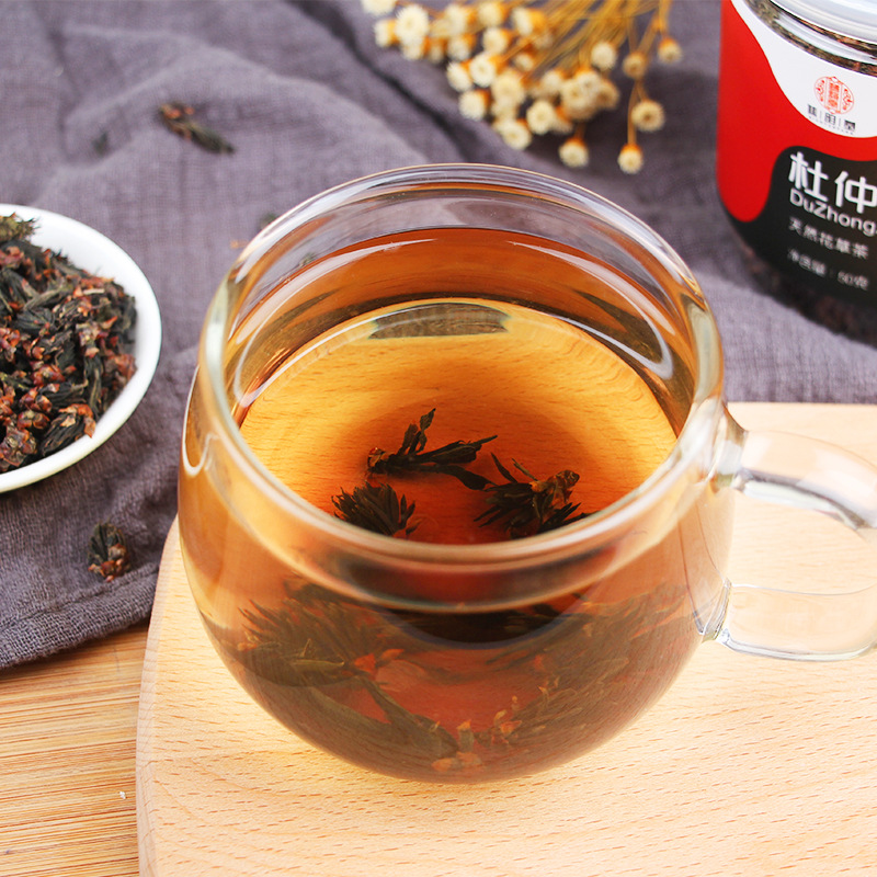 谯韵堂 杜仲雄花50g罐装 养生茶 非散装杜仲茶雄花原叶