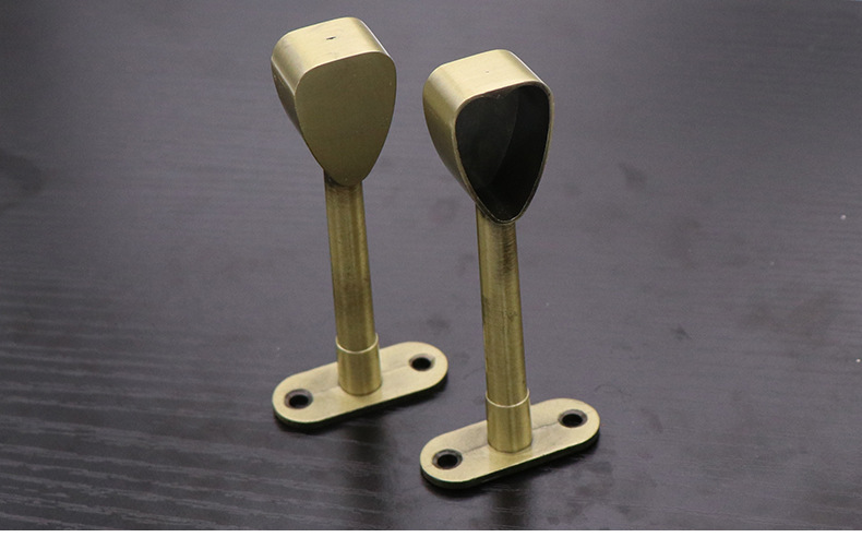 厂家直销 衣柜衣托衣通杆挂衣杆小心形衣通托吊托吊装加固配件