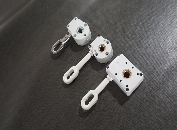 遮阳篷齿轮箱遮阳蓬配件雨棚配件涡轮箱彩棚配件遮阳棚配件