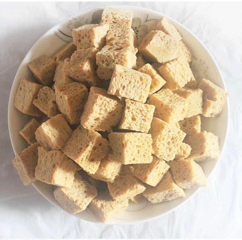 厂家批发双航烤麸干面筋干4.9kg 火锅麻辣烫凉拌干货 脱水烤麸