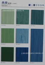厂家直销宝丽龙卷材纯色同质透心环保耐磨防滑地胶PVC塑胶地板
