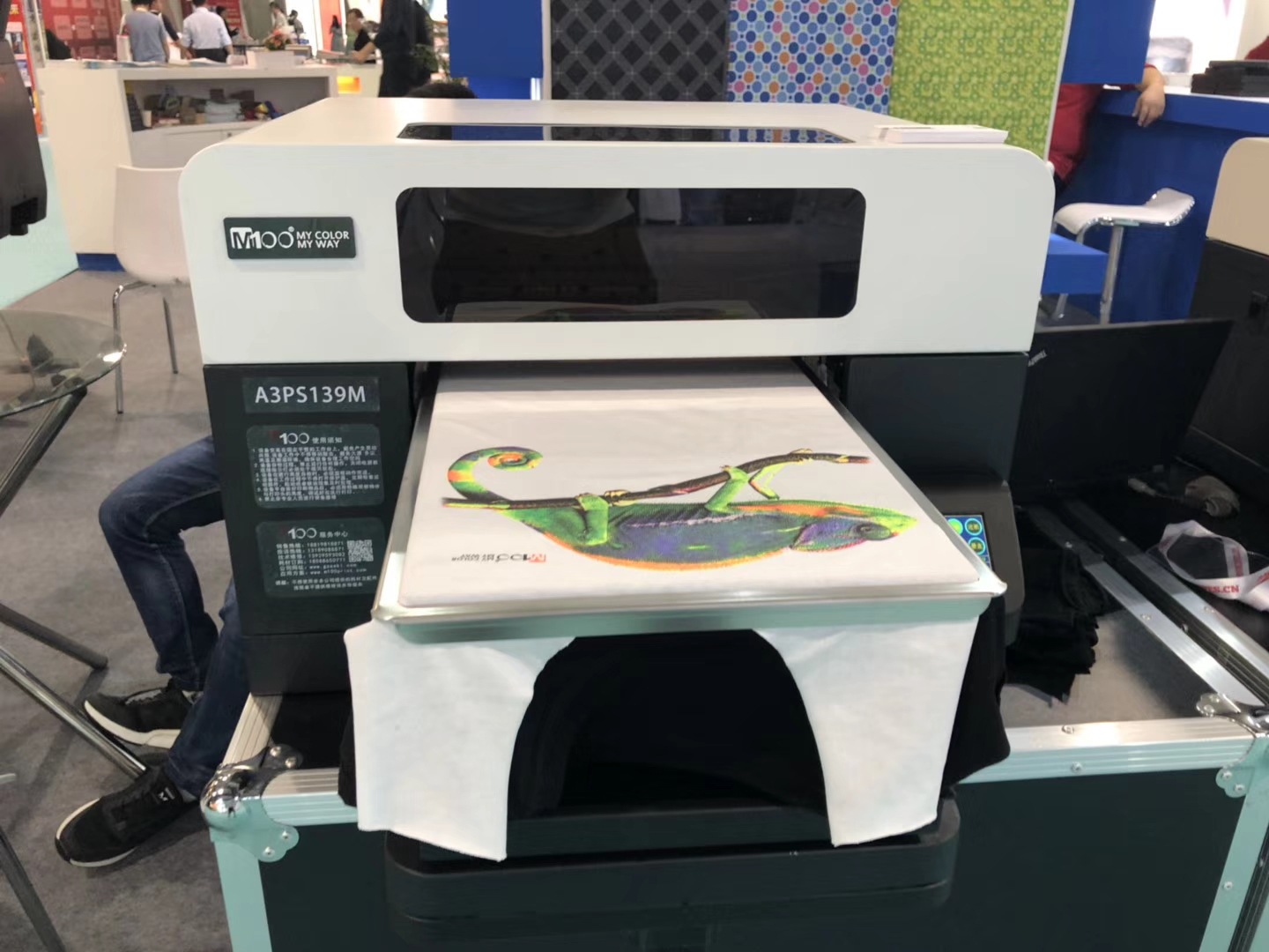 设计打版数码服装印花机 网店个性diyt恤打印机创业牛仔彩印机