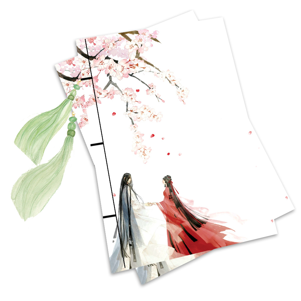 唯美古风笔记本线装本中国风古典手账本复古苏流大开本160页批发