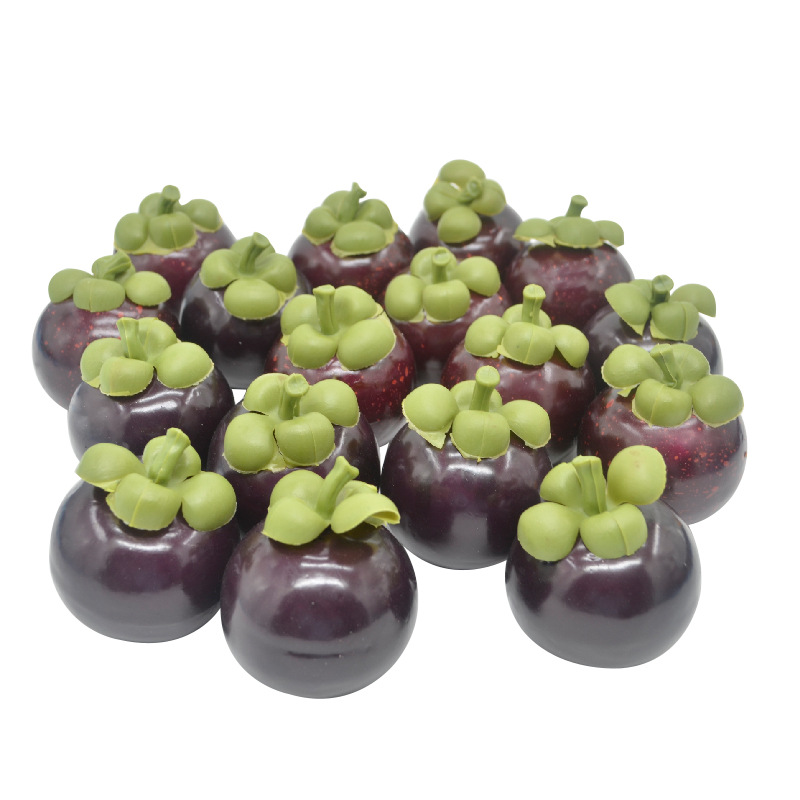 厂家直销 仿真水果 摄影道具橱窗展示泡沫 仿真山竹假山竹道具