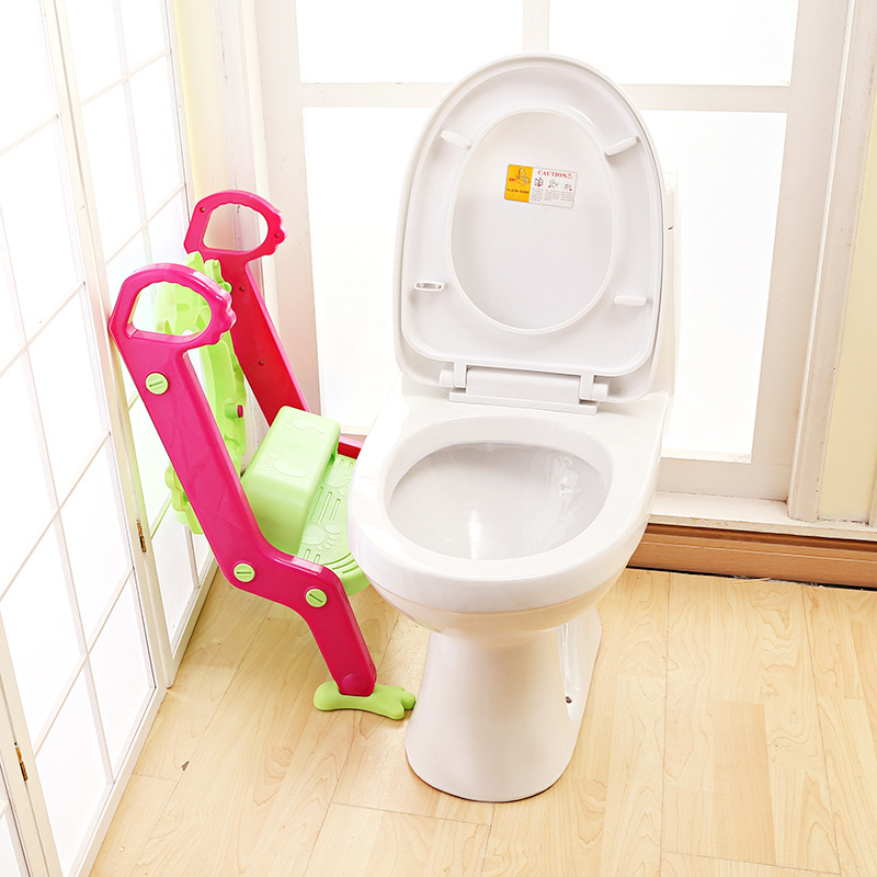 儿童马桶座便器 婴儿阶梯坐便器 宝宝坐便圈梯便携式可折叠坐便