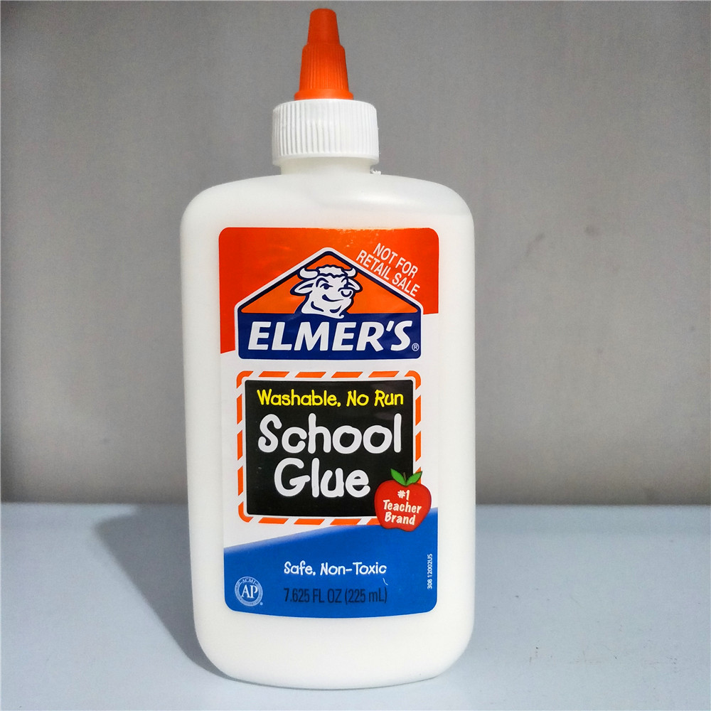 225ml elmers胶水牛头白胶透明胶水slime史莱姆戳戳泥牛头胶