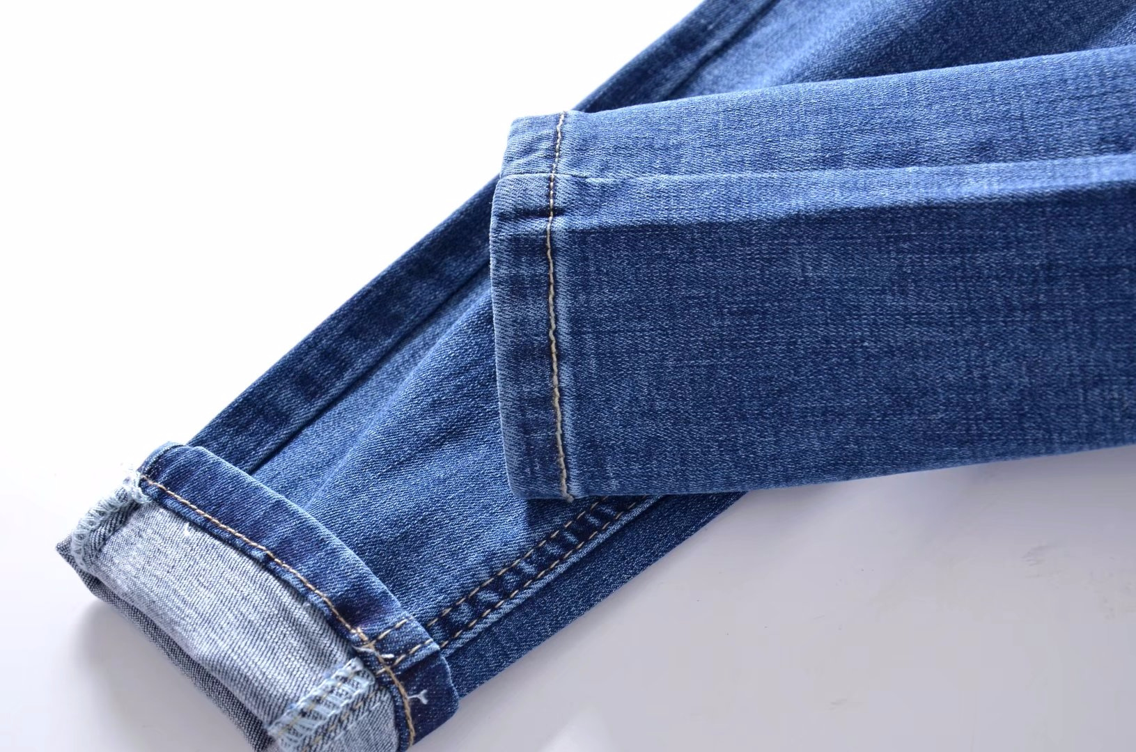 韩版新款gm-24m9水洗磨白修身显瘦时尚百搭经典小脚牛仔裤 288