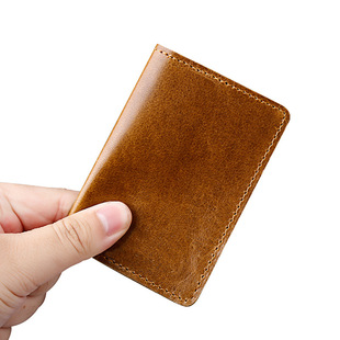 棕色名片夹包