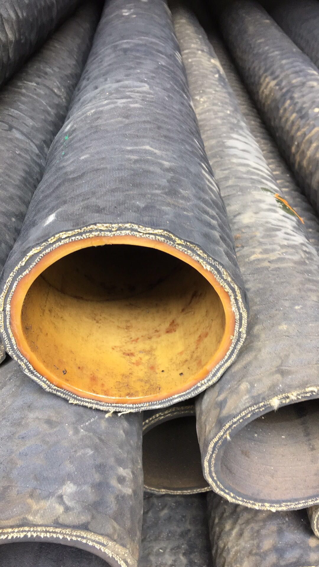 厂家自销金福牌黑色钢丝牛筋吸沙管 缠绕管 高压管 抽沙管 耐磨管