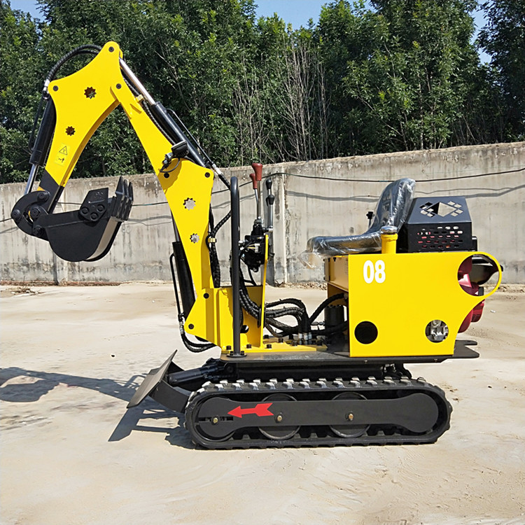 云商中国- 液压小型挖掘机 橡胶履带挖掘机 08型单缸挖掘机_供应商品