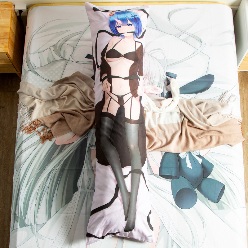 卡通动漫等身抱枕穹妹狂三蕾姆性感美女男生长抱枕一件代发