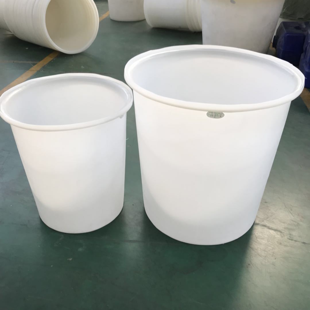 70公斤白色塑料胶桶 圆形桶 泡菜水箱 加厚 大桶 大白桶