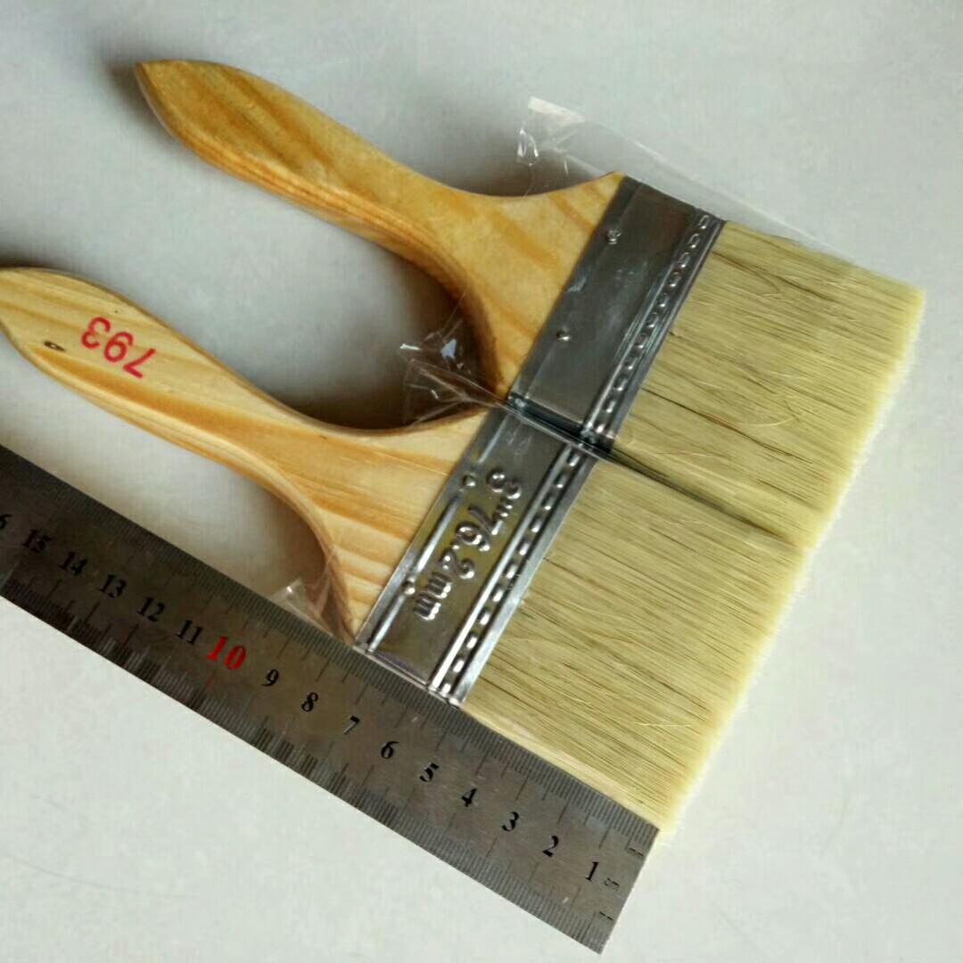 批发毛刷油漆刷盒装木柄加厚毛刷油扫毛扫多型号扫灰刷毛刷