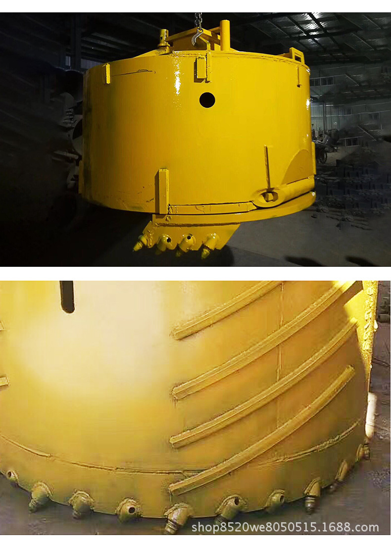 小型旋挖钻机钻头 螺旋钻 桩基钻头 桩工机械行业设备厂家直销