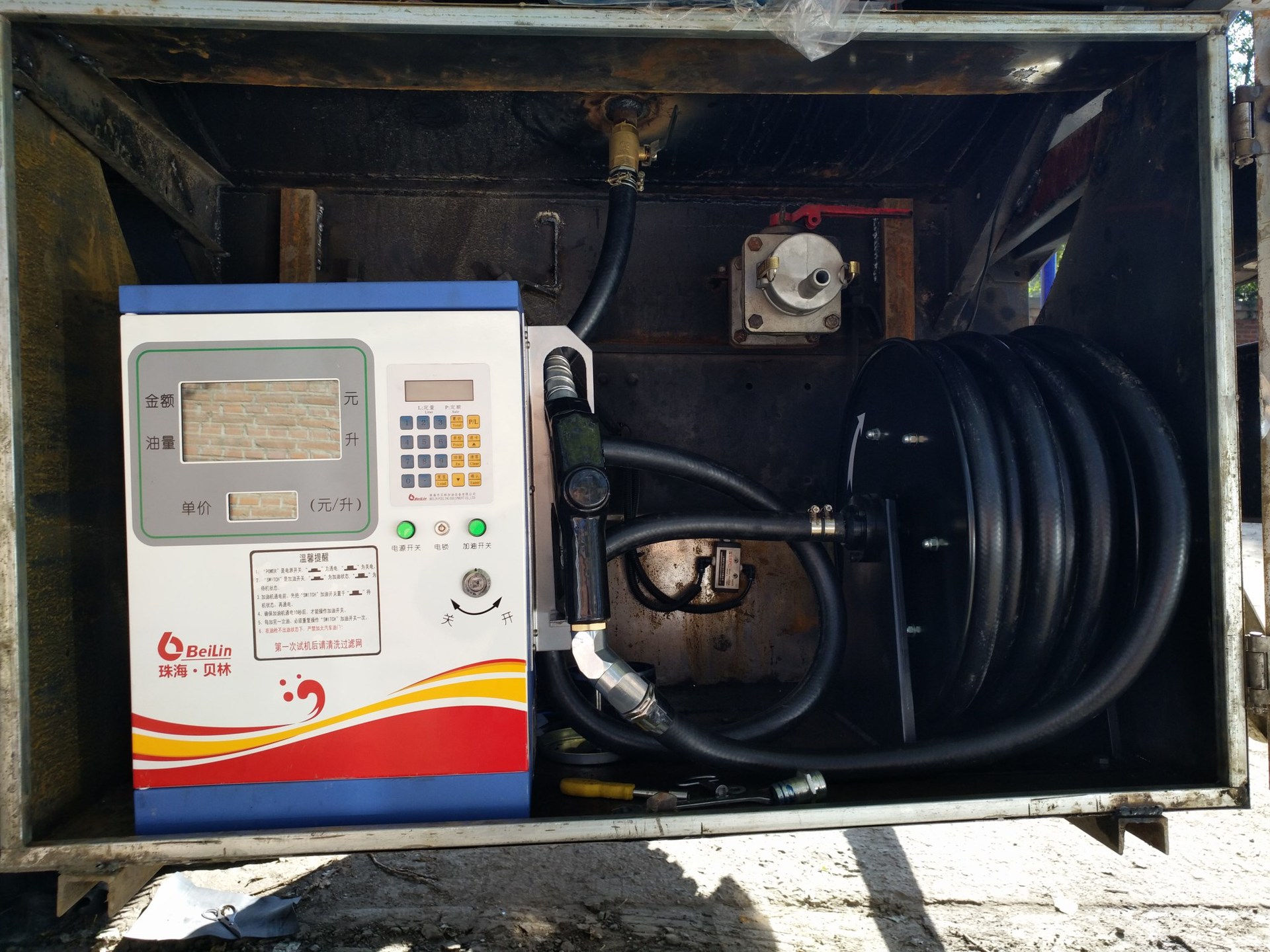 贝林车载加油机 适用于油罐车等车载加油设备