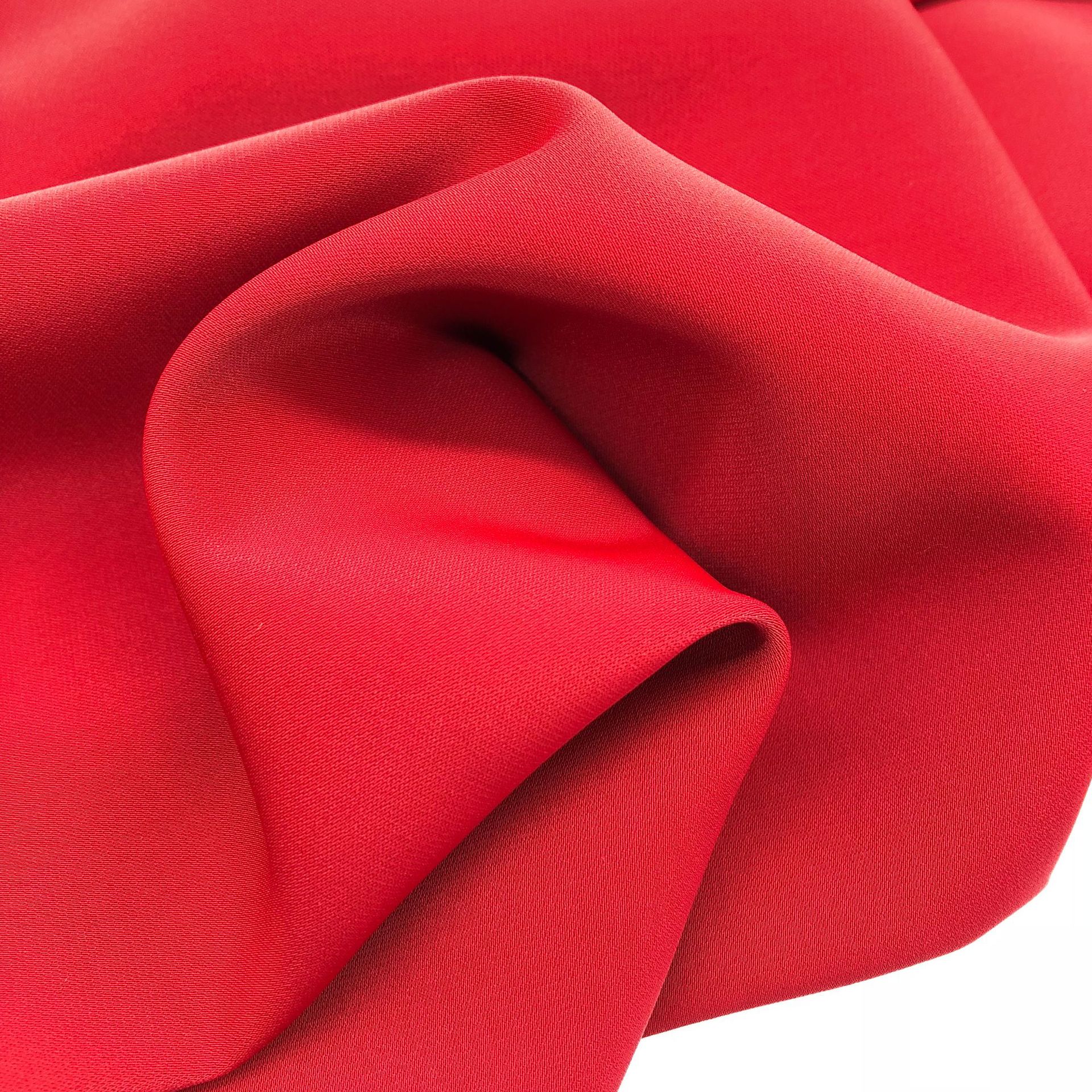 现货批发光滑细腻斜纹缎面料 舞台布表演服装面料多色可选