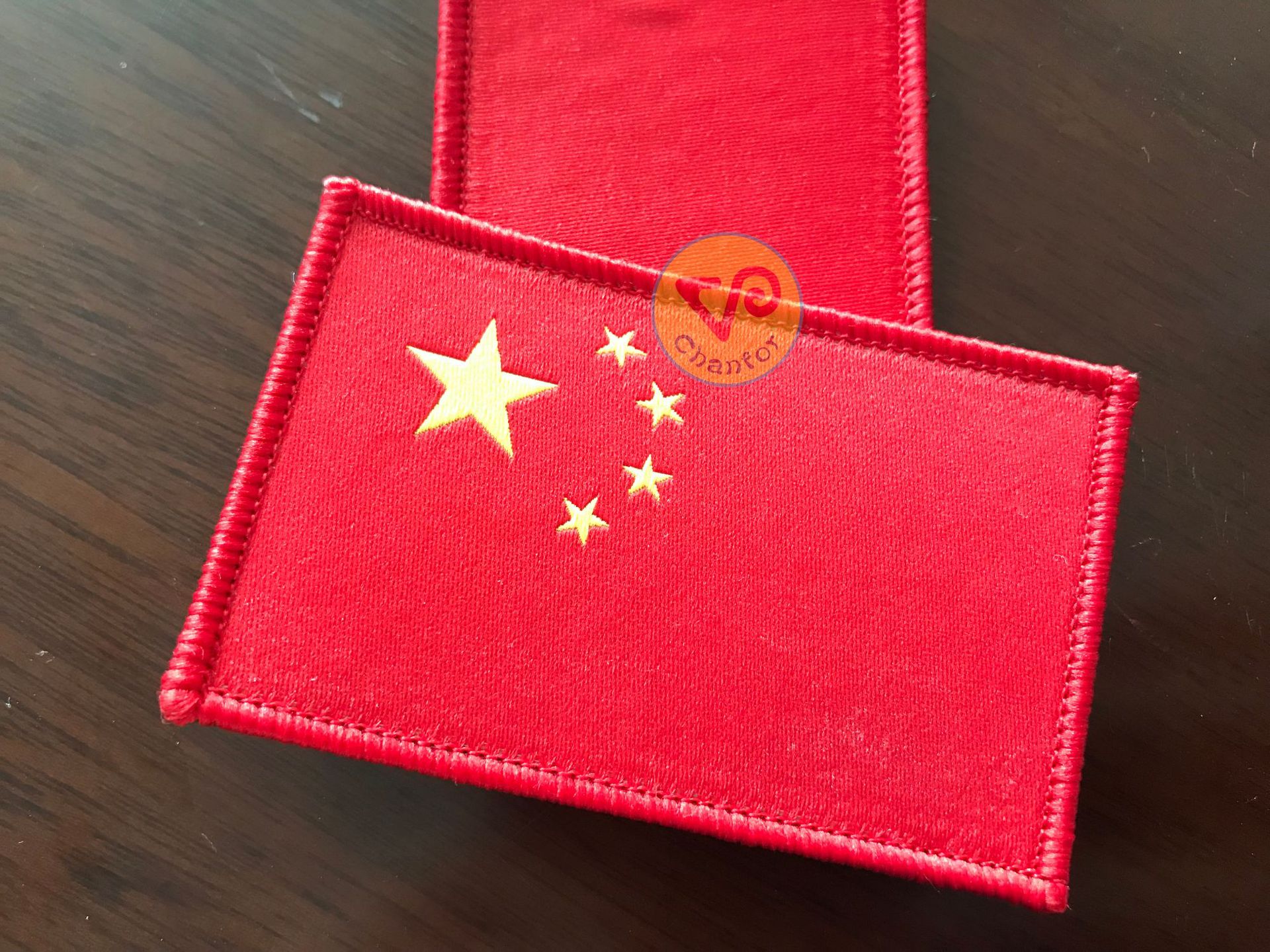 各国织唛国旗章仔 高品质背魔术贴中国国旗布贴补丁 厂家定制
