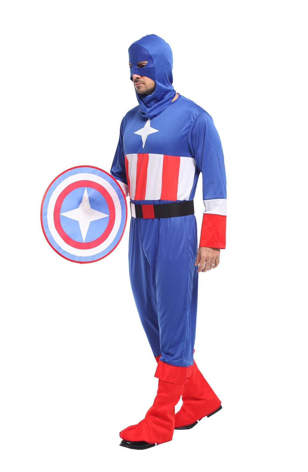 万圣节cosplay服装 成人美国队长 英雄联盟装扮演出服 m-0097盾牌