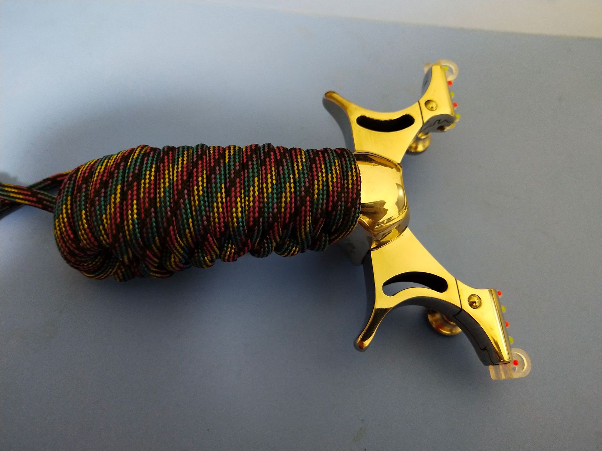 大象锁凤弹弓光纤瞄具弹弓准星瞄具超亮瞄具塑料效准器十字瞄具