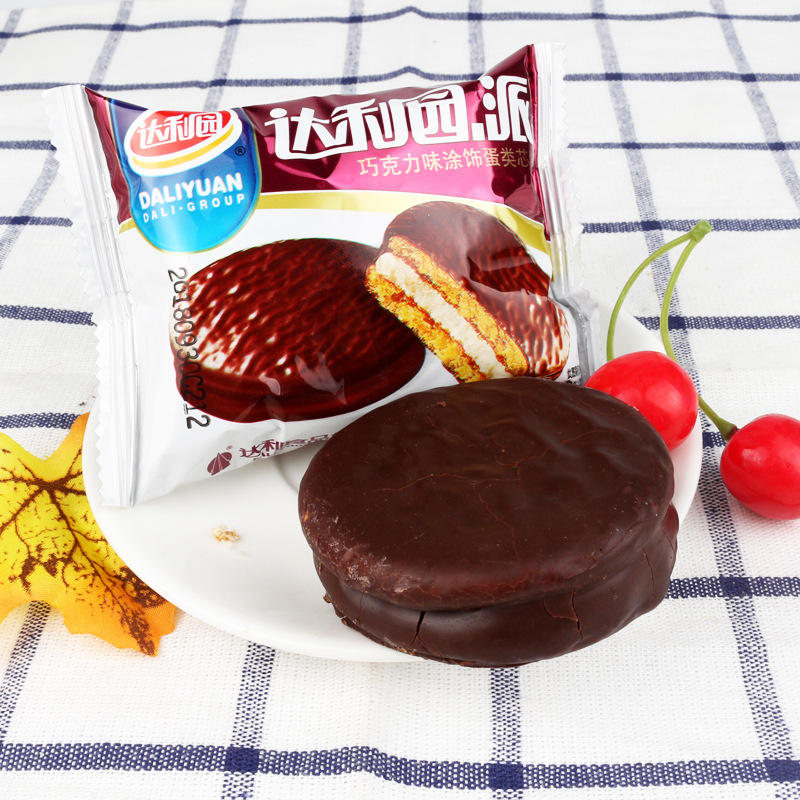 达利园派蛋黄派草莓派奶油派巧克力派散称5斤