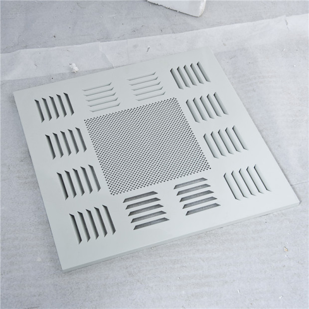 加工定制高效送风口四件套散流孔板回风孔板喷塑均流板送风板