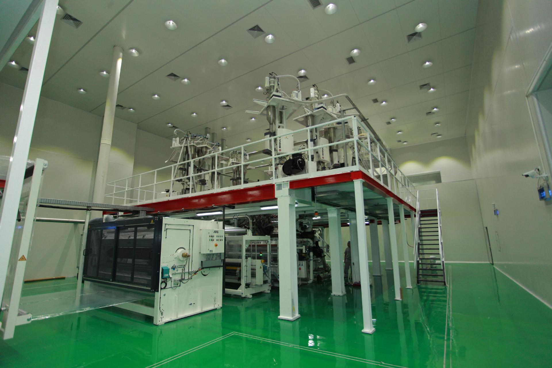 德国w&h公司设备生产十一层流延机,软包装材料高阻隔膜顶级供应