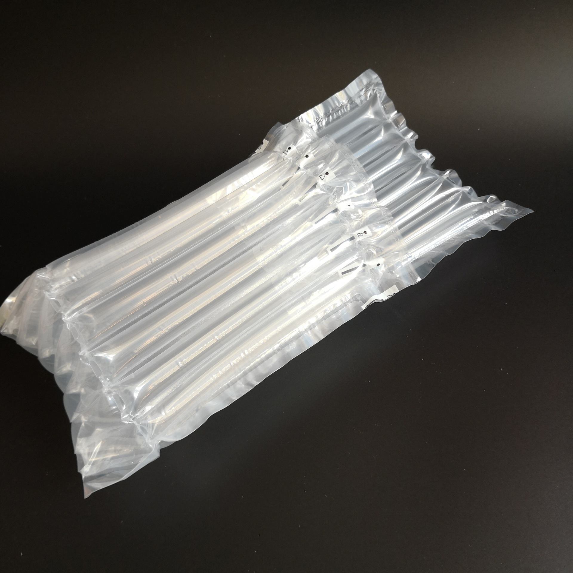 加厚6柱1000g蜂蜜气柱袋 化妆品缓冲防震气囊 充气气泡柱袋 厂家