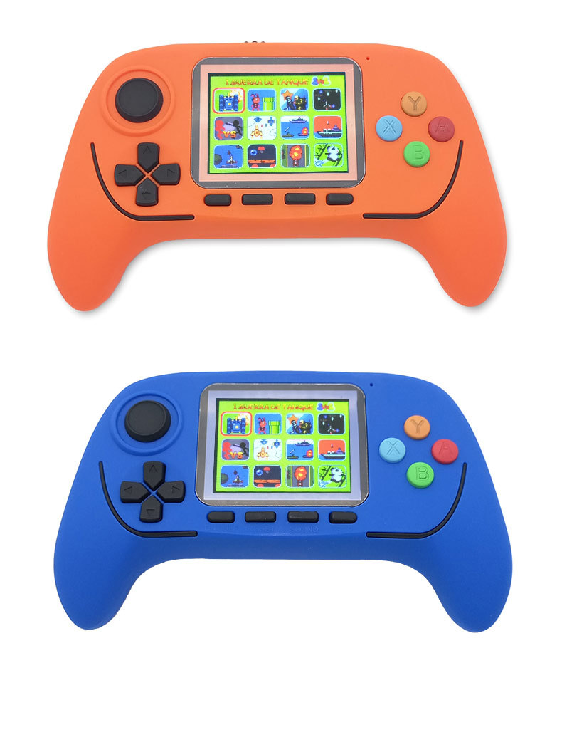 梦龙中英文游戏机掌机儿童玩具 16位摇杆手柄高清电子掌上游戏机