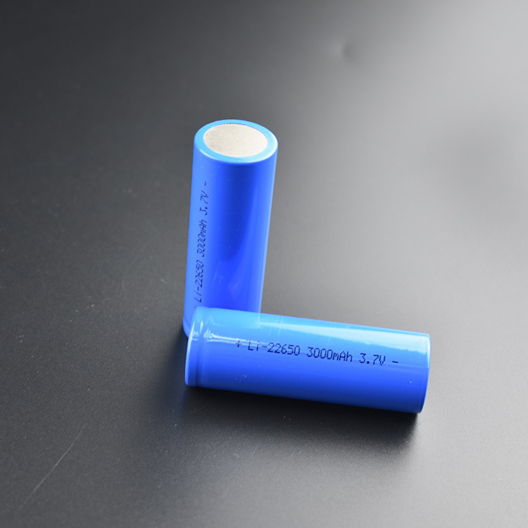 厂家直销22650锂电池 3000容量 3.7v 移动储能 代步平衡车