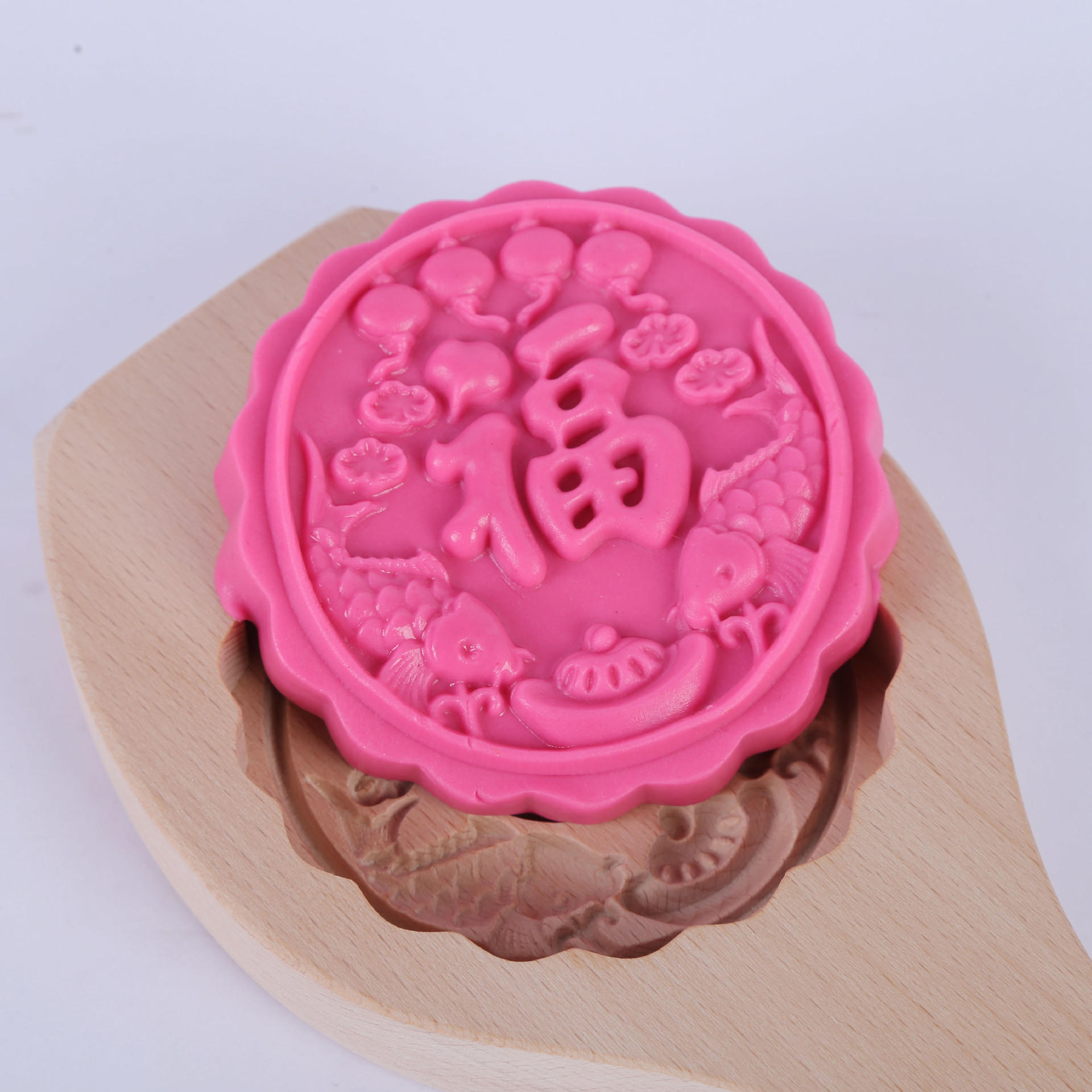 烘焙用具木质大号月饼模具万圣节蛋糕模具糕点南瓜面食模子