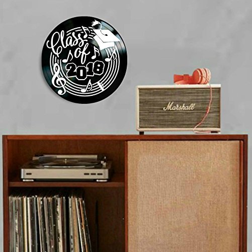 音乐学士帽黑胶唱片挂饰时尚家居墙壁装饰复古个性镂空艺术纪念品