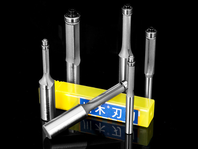 修边刀锣机铣刀 带轴承公制川木双刃木工刃具开槽多功能刀具