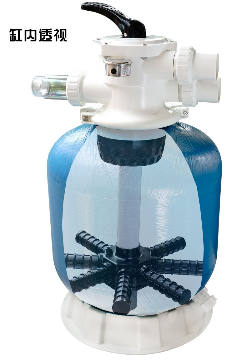 cx泳池过滤沙缸玻璃纤维砂缸过滤器浴池景观池过滤循环水处理设备
