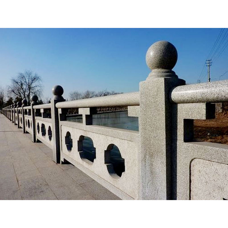 批发多规格五莲花石桥石护栏可加工定制五莲花桥栏杆可定制厂家直销