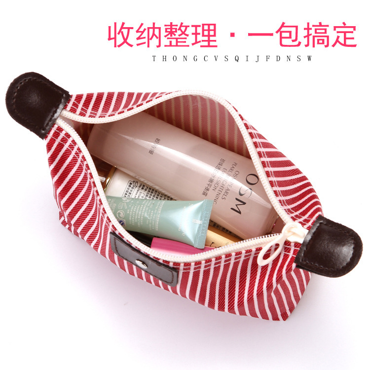 2020 New Portable Waterproof Skin Care Products Buggy Bag Canvas Travel Wash Dumplings Cosmetic Bag