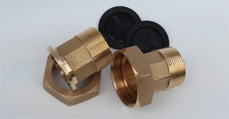 全铜旋翼式直读大口径水表自来水家用螺纹冷水表1.5寸dn40