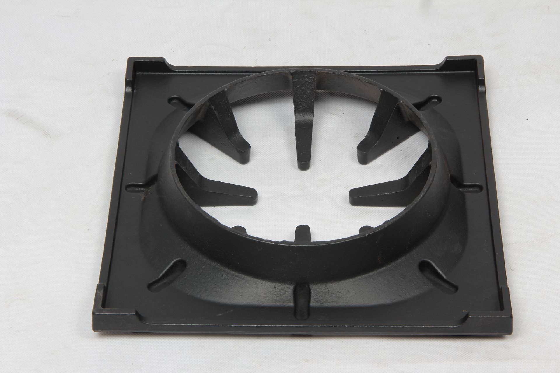 厂家直销批发铸铁炉架锅架燃气灶具配件生铁方形支锅架