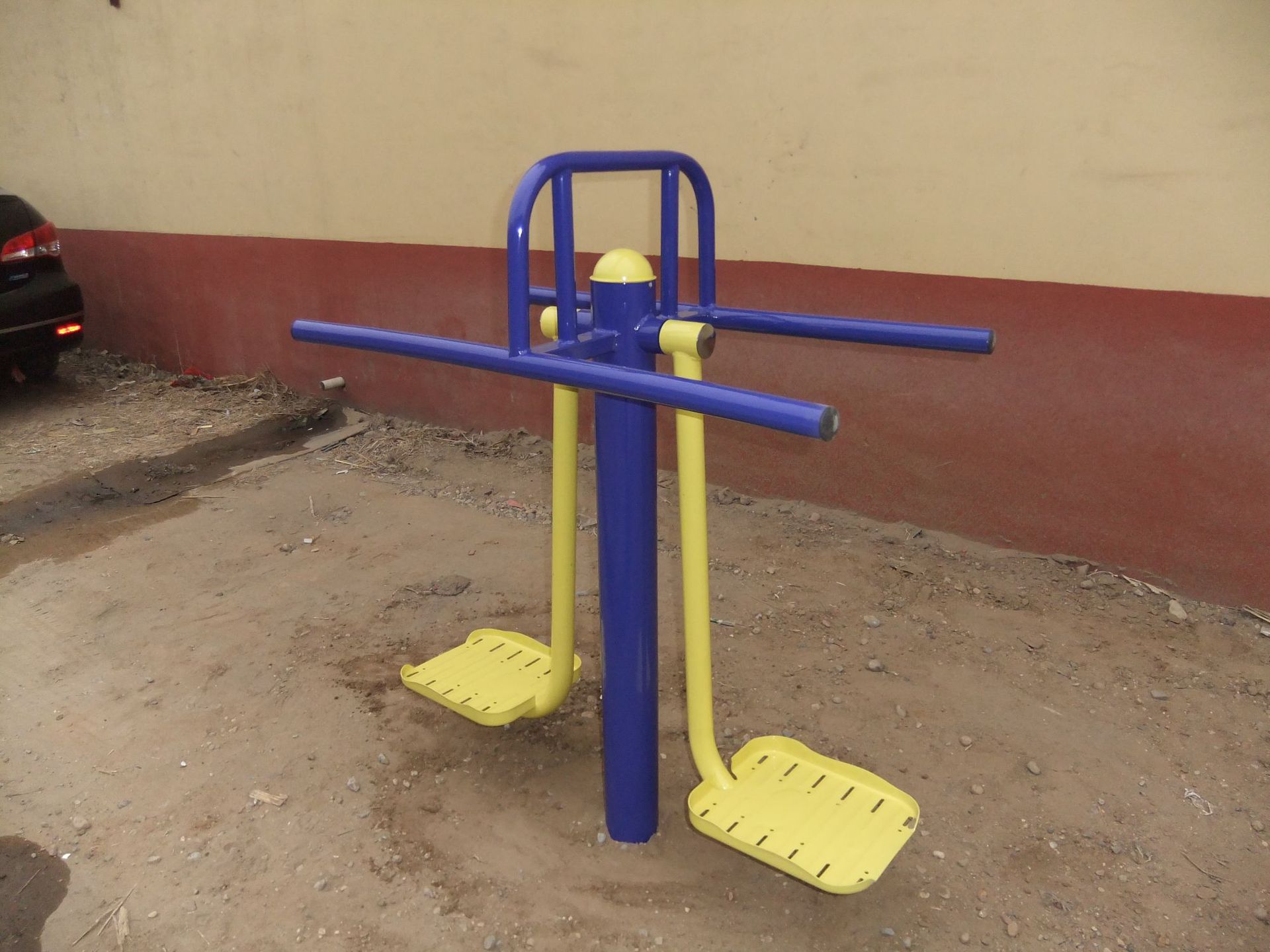 国标 双位浪板双人钟摆器 腿部锻炼户外健身器材小区公园运动路径