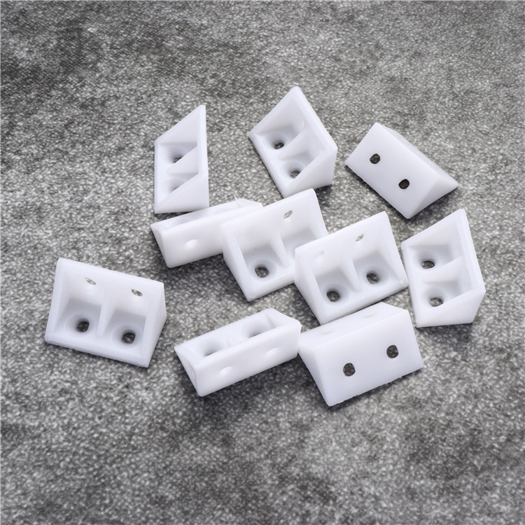 尼龙塑料加厚角码 家具直角90度角码层板托 橱柜连接件角码
