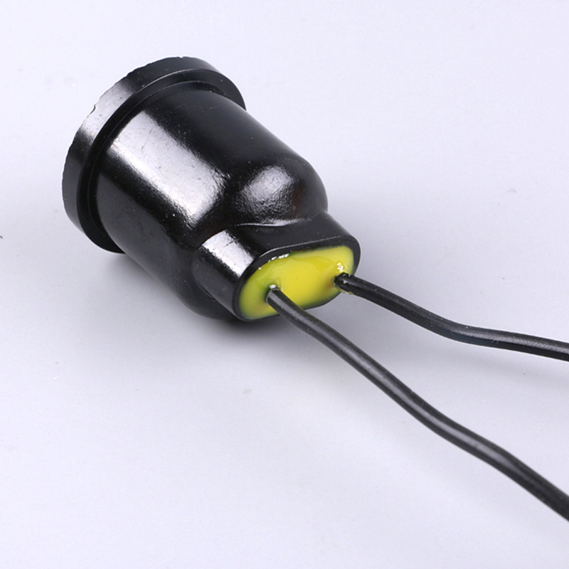 现货批发 灌胶全密封防雨灯头家用防漏电耐高温胶木防水灯头e27